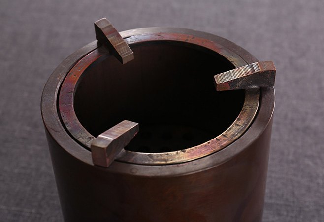 純銅炭火爐帶三腳支架紫銅風爐紅銅茶道煮茶燒水爐復古燒水炭火盆(圖3) 純銅炭火爐帶三腳支架紫銅風爐紅銅茶道煮茶燒水爐復古燒水炭火盆(圖3)