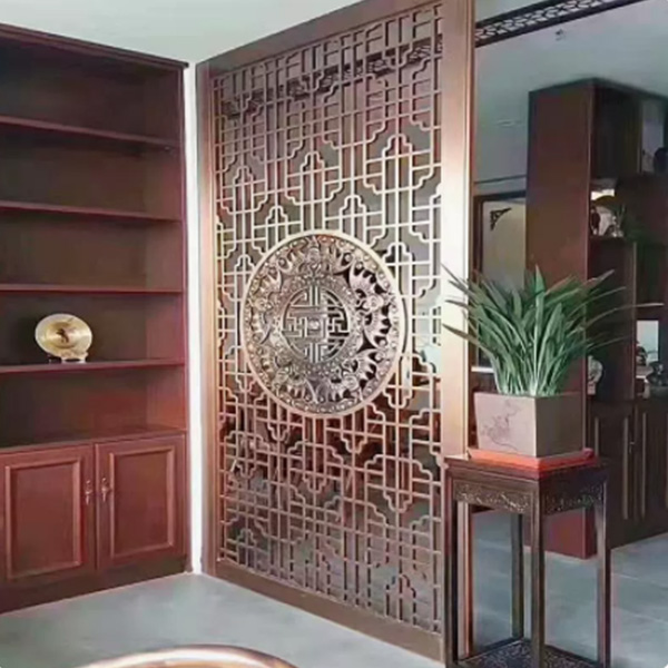 定制新中式鋁板浮雕玄關(圖1) 定制新中式鋁板浮雕玄關(圖1)