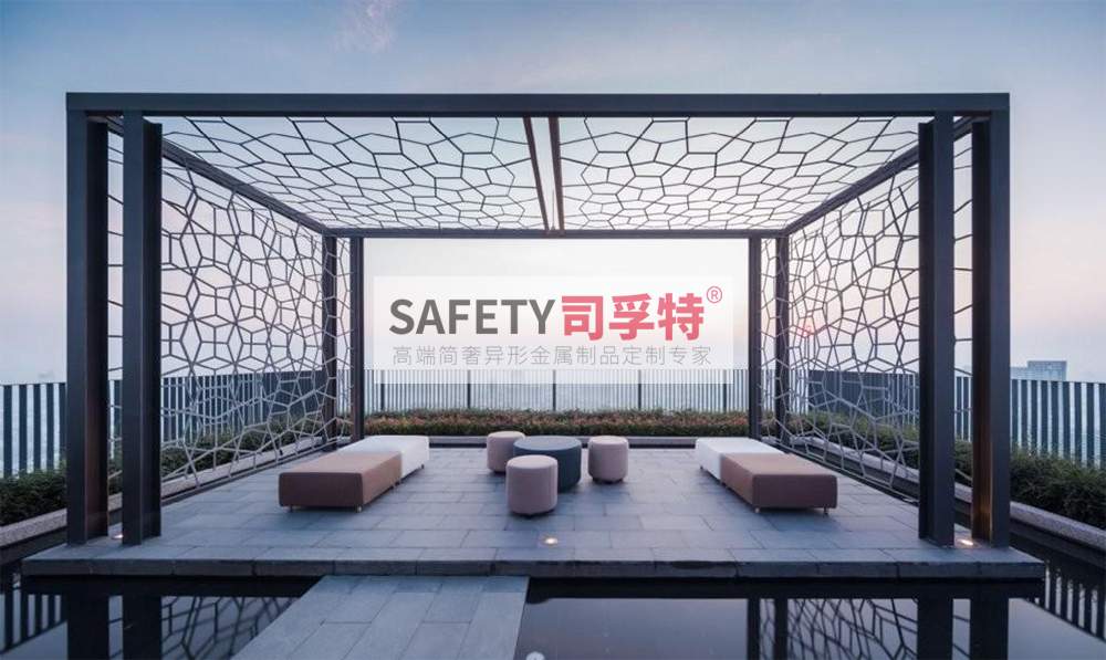 庭院景觀設(shè)計(jì):精制不銹鋼(鋁藝)涼亭搭配智能遮陽(圖7) 庭院景觀設(shè)計(jì):精制不銹鋼(鋁藝)涼亭搭配智能遮陽(圖7)